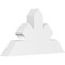 Ekena Millwork Richland Architectural Grade PVC Gable Bracket, 36"W x 19 1/2"H x 4"D x 6"F, 13/12 Pitch GBP036X20X0406RIC00 - alternate 1